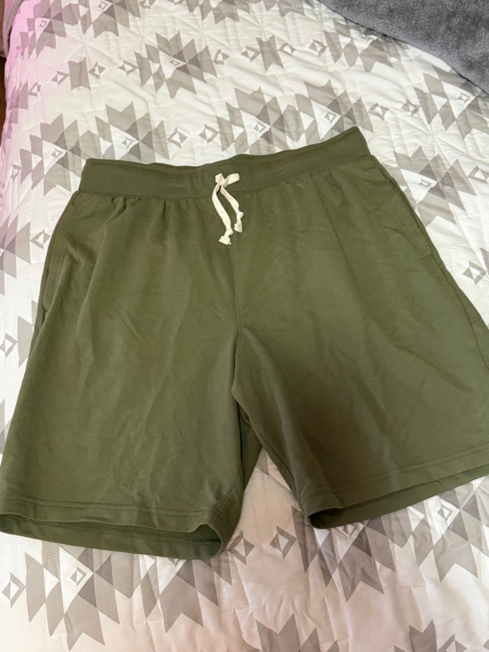bcg Men Green Large Shorts